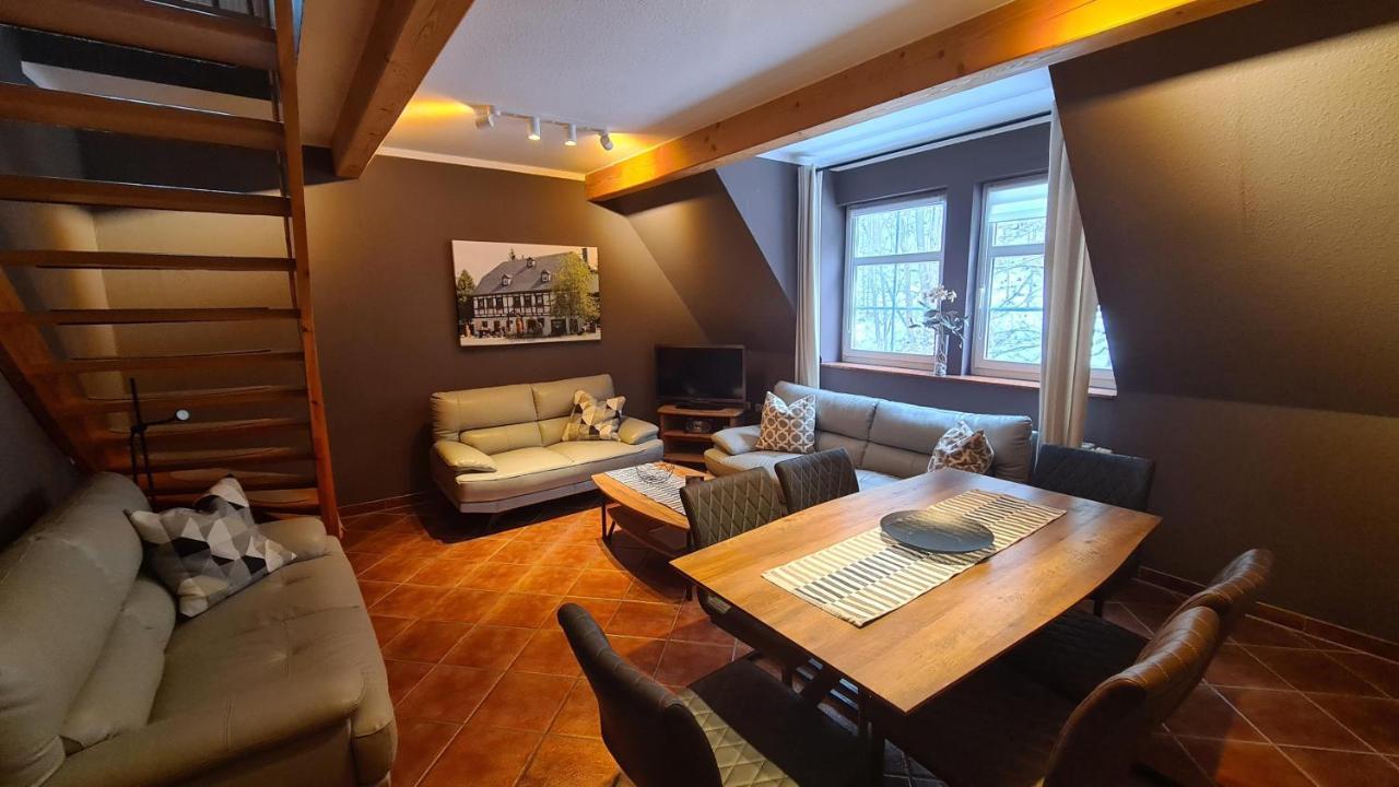 Appartements Im "Landhaus Am Frohnauer Hammer" Annaberg-Buchholz Exteriör bild