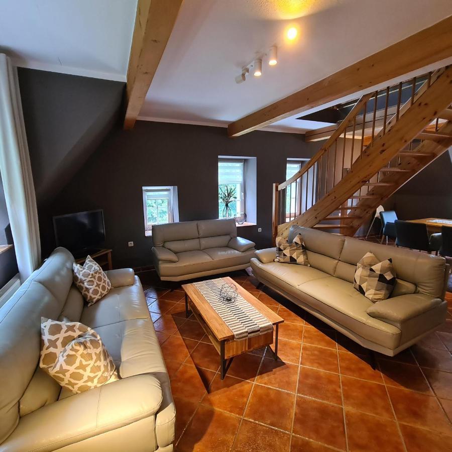 Appartements Im "Landhaus Am Frohnauer Hammer" Annaberg-Buchholz Exteriör bild
