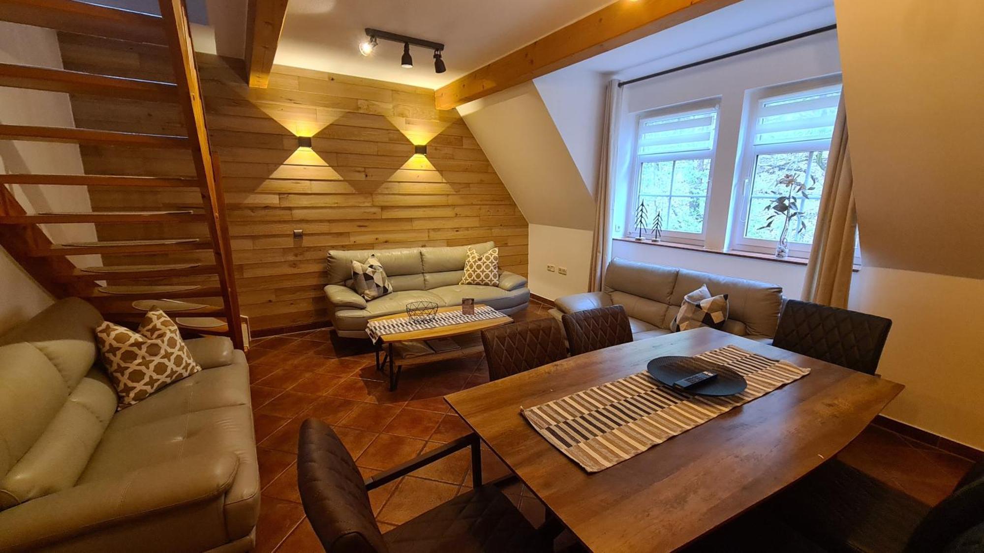 Appartements Im "Landhaus Am Frohnauer Hammer" Annaberg-Buchholz Exteriör bild