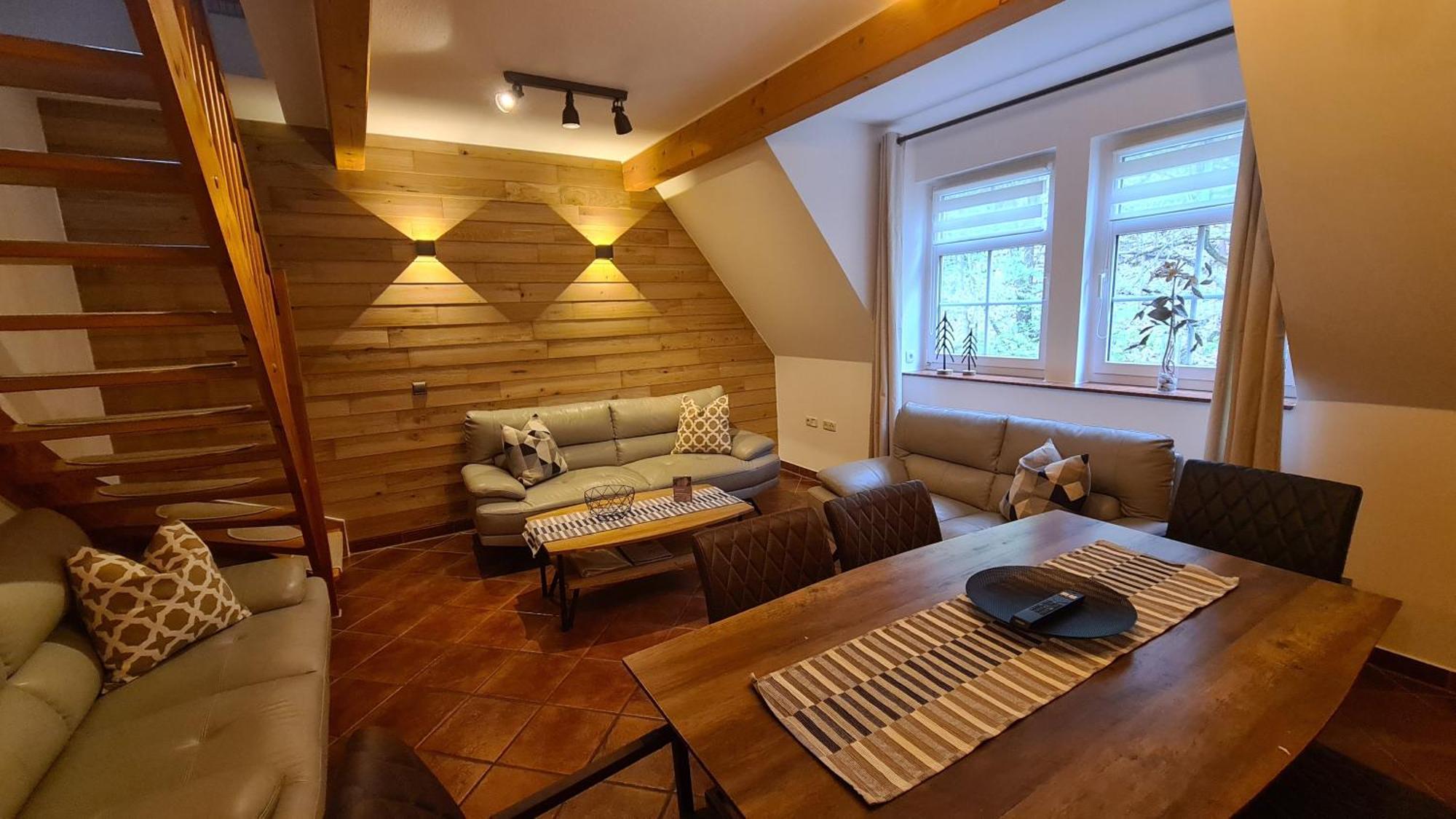 Appartements Im "Landhaus Am Frohnauer Hammer" Annaberg-Buchholz Exteriör bild